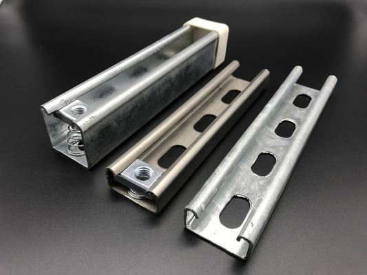 Stainless Steel 304 Slotted Plain 41x41 41x62 Unistrut Channel