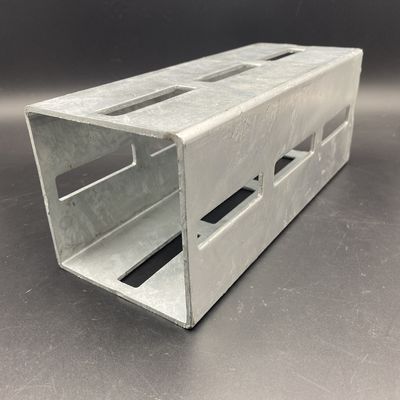 Hot Dip Galvanized 80x80x3mm Square Channel