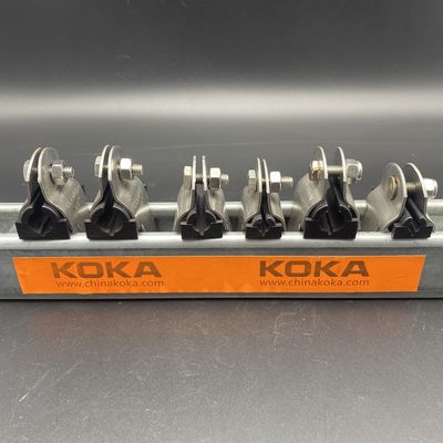 High Temperature Resistant 3/8'' Strut Cushion Clamps