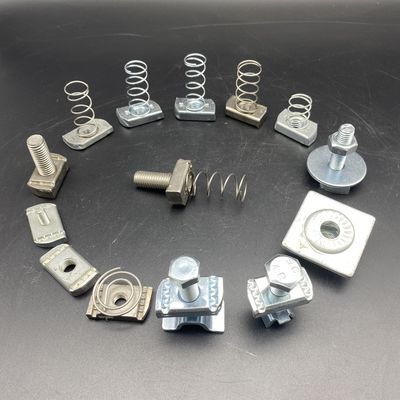 Customized Size Electrical Zinc Unistrut Channel Spring Nuts
