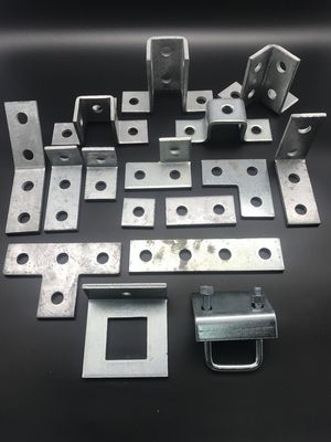 Universal Strut Fittings Metal Electrical Steel Strut Channel Connector Brackets