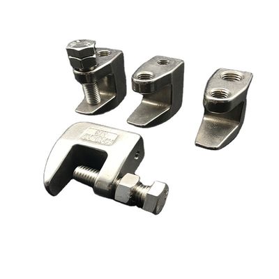 Customized m6 m8 m10 ss304 ss316 Strut Channel Beam Clamps