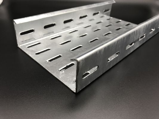 Electrical Galvanized 3000x500x1.2mm Slotted Cable Tray