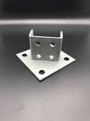 Hot Selling Galvanized Metal Unistrut Post Base