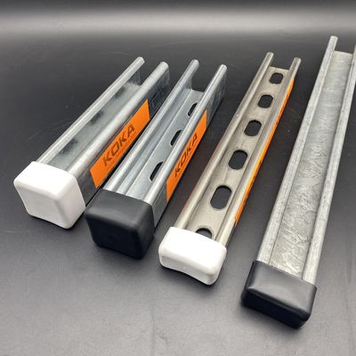 Channel fittings Accessories pvc Plastic over End Cap