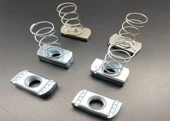 Custom Size Electrical Galvanized m6 m8 m10 m12 Unistrut Spring Nuts
