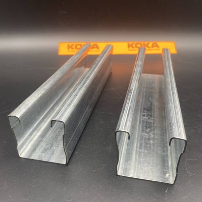 Strengthen Strut Channel Galvanized Steel P4000 Unistrut Channel with Stiffener