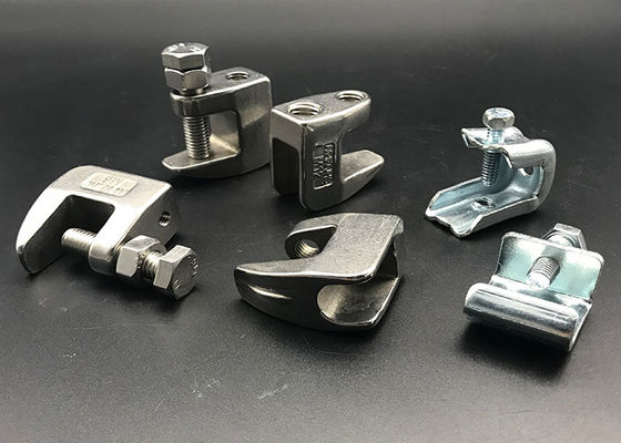 Galvanized Steel Small Throat Unistrut Beam Clamps