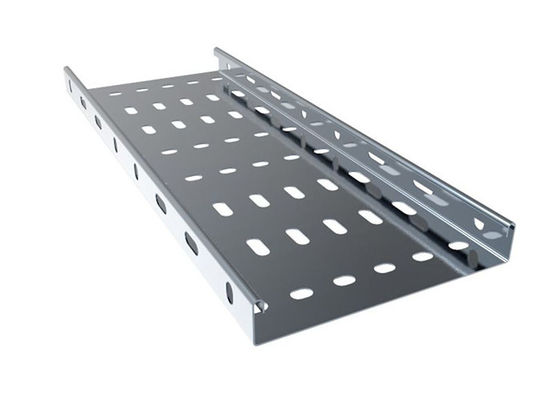 Hot Dip Galvanized Slotted 250mm Wide Cable Trays