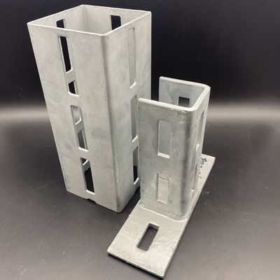 Heavy Load Metal Steel 120x100x4mm Square Channel