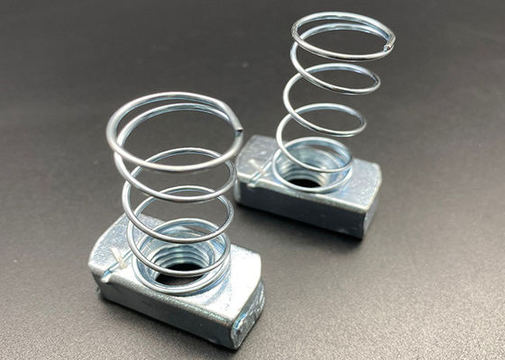 Strut C Channel Fitting Accessories Electrical Zinc m6 m8 m10 m12 Spring Nut