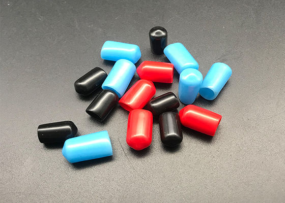 Plastic PVC Colorful Threaded Rod End Caps