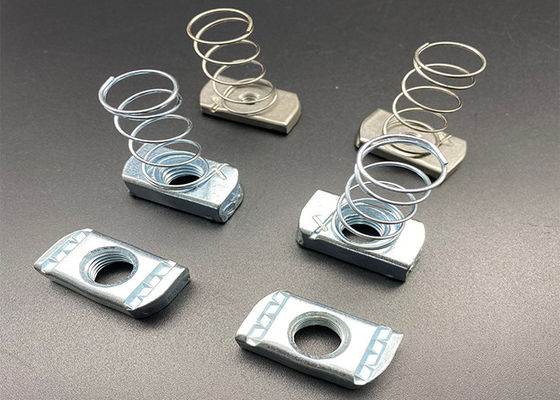 Strut Accessories Electrical Zinc Unistrut Spring Nuts