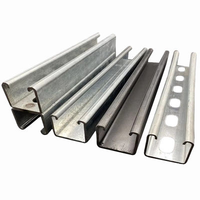 Hot Dip Galvanized 41x41 41x21 Perforated Unistrut Channel