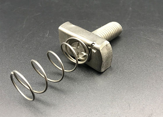 Electrical Galvanized Custom Stud Length Channel Nut with Spring