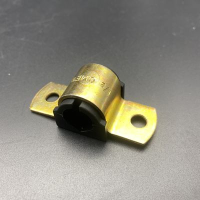 Custom Size Electrical Zinc Vibration-damping Routing Omega Cushion Clamps