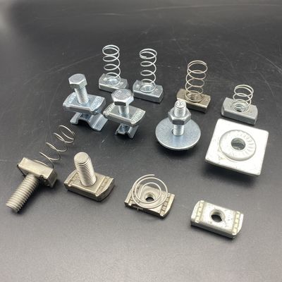 Factory Electrical Zinc Strut Spring Nuts