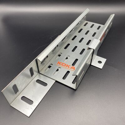 Cable Support System Electrical Galvanized Slotted Cable Trays