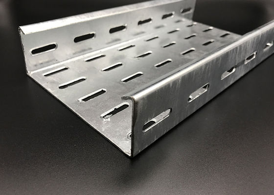 EG Galvanized Perforated Cable Tray Wireway 150mm Ventilated Trough