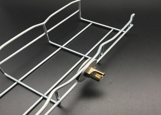 Zinc Plated Grid Cable Tray 3m Wire Mesh Cable tray 50mm X 25mm
